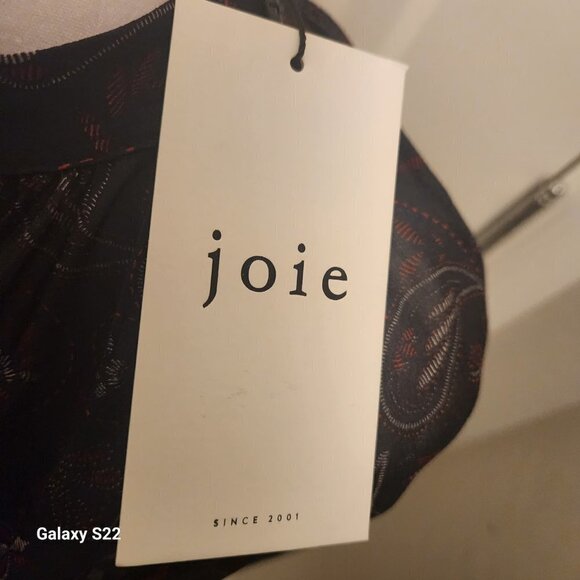joie cecarina100% Silk Sheer Blouse. NWT. Size Small - Picture 5 of 12